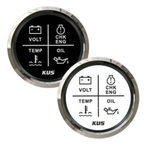 KUS 4 varovné indikátory - černý - Obrázek 1