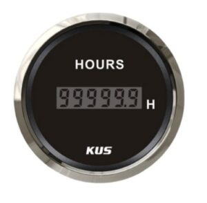 KUS LCD ukazatel motohodin - černý - Obrázek 1