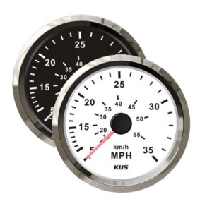 KUS -ukazatel rychlosti 0-35uzlů/60 Kmh- černý - Obrázek 1