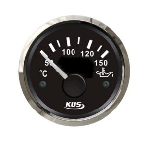 KUS ukazatel teploty oleje - černý - Obrázek 1
