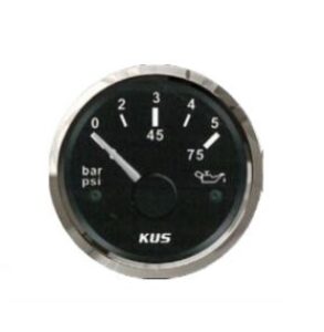 KUS ukazatel tlaku oleje 0-10 bar, černý