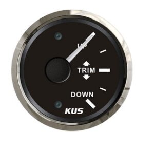 KUS ukazatel trimu vertikální - černý - Obrázek 1