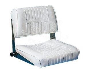 Ergonomické lodní sedátko se sklopným opěradlem 45 x 40 cm - Obrázek 1