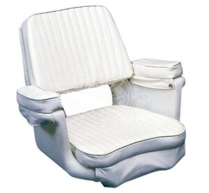 Lodní sedátko z bílého polyethylenu - Obrázek 1