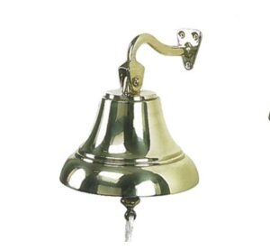 Lodní zvon s nástěnným držákem - 19 cm - Obrázek 1