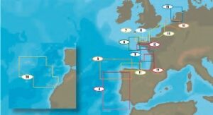Mapa: 4, Pobřeží Portugalska - Obrázek 1