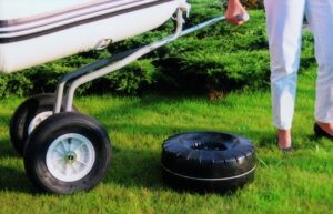 Náhradní kolo pro tažný vozík - nafukovací - Obrázek 2