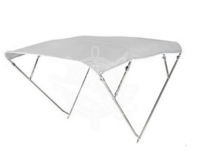DEPTH Bimini 4 ramenní bílé - nerez, šířka 180/190 cm - Obrázek 1
