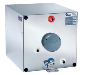 Nerezový hranatý bojler na teplou vodu QUICK - 40 L - Obrázek 1