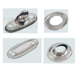 Očko na prostěradlo pochromované - Obrázek 1