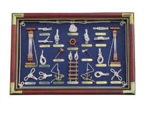 Obraz - Námořní uzly 60 x 40 cm - Obrázek 1