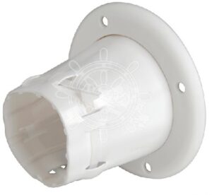 PVC kabelový vývod - bílý - Obrázek 1