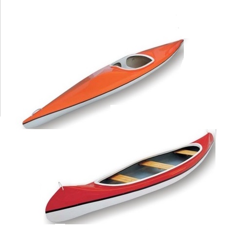 Pevné kajaky a kánoe