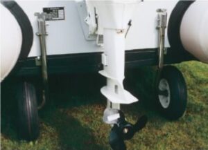 Přepravní kolečka pro nafukovací čluny - výška 70 cm - Obrázek 2