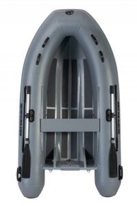 QUICKSILVER 380 ALU Rib s pevnou podlahou tmavě šedý