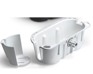 RAILBLAZA Ukládací přihrádka bez Starport- bílá - Obrázek 1