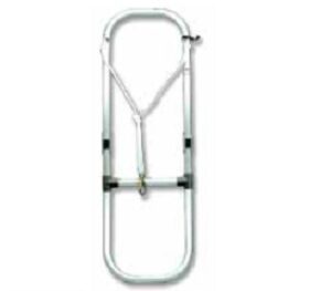 Žebřík do nafukovacích člunů - 2 schůdky - Obrázek 1