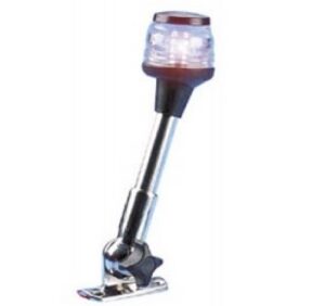 TREM navigační světlo 360° s nerezovou základnou černé - 23cm - Obrázek 1