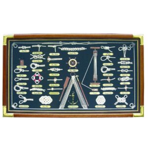 SEA-CLUB Obraz - Námořní uzly 73 x 43 cm - Obrázek 1