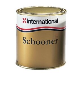 INTERNATIONAL SCHOONER Jednosložkový lak na dřevo, Čirý oranž.