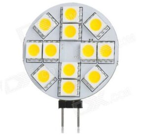 SMD LED žárovka 12 LED, G4 připojení - Obrázek 1