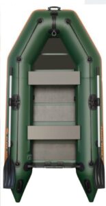 KOLIBRI KM-280 nafukovací člun s lamelovou podlahou - zelený