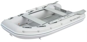 KOLIBRI KM-330 DXL, vyztužená hliníková podlaha - šedý - Obrázek 3