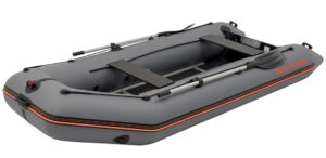 KOLIBRI KM-360 D, vyztužená hliníková podlaha - tmavě šedý - Obrázek 3