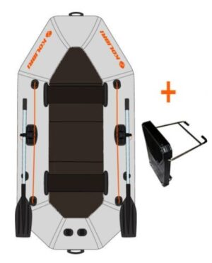 KOLIBRI K-290 TP nafukovací člun s pevnou podlahou + držák motoru - Obrázek 3