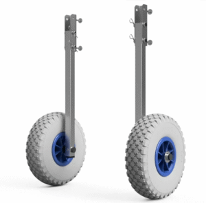 Kolečka přepravní ET260 šedo/modrá - Obrázek 2