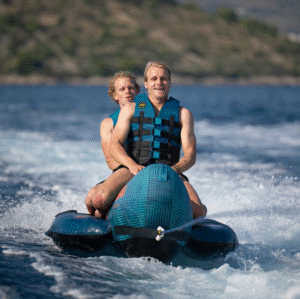 JOBE CHASER TOWABLE 2P nafukovací banán - modrý - Obrázek 9