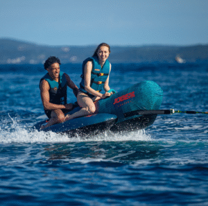 JOBE CHASER TOWABLE 2P nafukovací banán - modrý - Obrázek 2