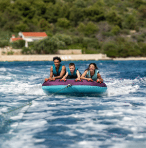 Jobe Droplet Towable 3P barevné nafukovací tažné zařízení - Ø 184 cm - Obrázek 10