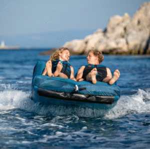 Jobe Infinity Switch Towable 2P modré nafukovací tahací člun - Obrázek 10