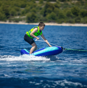 Jobe Shark Trainer Towable 1P nafukovací tahací prostředek pro děti - Obrázek 11