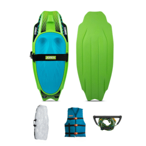 Jobe Slash Kneeboard Balíček Limetkově Zelený - 124 cm