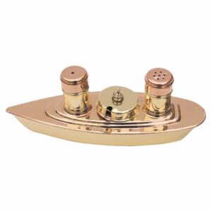 Solnička a pepřenka ve tvaru parníku - 20 cm - Obrázek 1