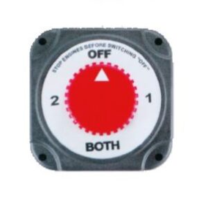 250 Amp bateriový spínač pro dvě baterie - Obrázek 1