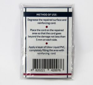 Ulow Liquid Patch zpevňovací pásek 25 cm - Obrázek 3