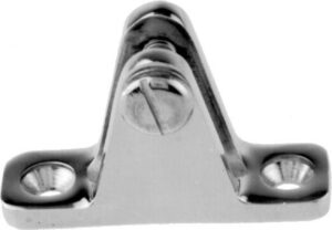 Nerezová vidlička koncovky pro bimini 90°, se šroubem - Obrázek 1