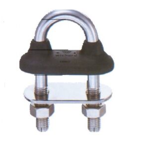 WICHARD Nerezový U třmen s pryžovou manžetou - Obrázek 1