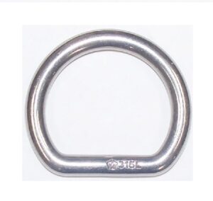 WICHARD Nerezový D - kroužek - Obrázek 1