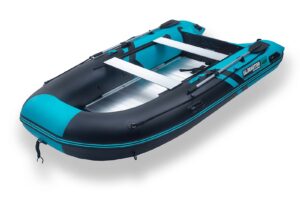 Gladiator CLASSIC B420 AL nafukovací člun s hliníkovou podlahou - černo-tyrkysový - Obrázek 3
