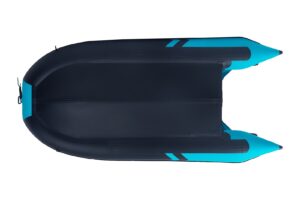 Gladiator CLASSIC B420 AL nafukovací člun s hliníkovou podlahou - černo-tyrkysový - Obrázek 5