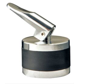 Pochromovaná mosazná expanzní vypouštěcí zátka 34 mm - Obrázek 1