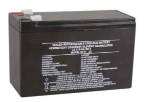 Olověný nabíjecí akumulátor 12V / 9AH faston 6,3mm - Obrázek 1