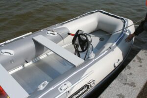 ALLROUNDMARIN POKER 460 Nafukovací člun s hliníkovou podlahou - šedý - Obrázek 2