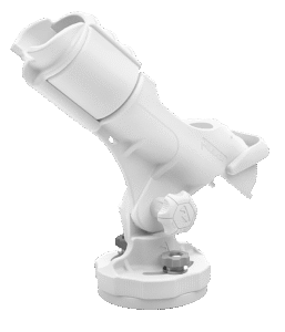 RAILBLAZA držák prutu HALTER "II" s HEXX základnou - bílý