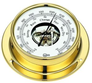 BARIGO TEMPO Barometr Ø 88 x 25 mm - leštěná mosaz - Obrázek 2