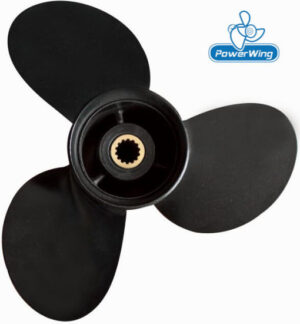 PowerWing Hliníková vrtule 3 x 9 1/4 x 9 pro MERCURY F9.9-20 HP - Obrázek 1